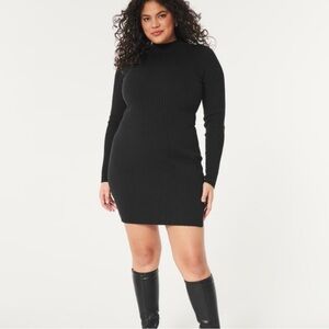 Hollister long sleeve bodycon sweater dress